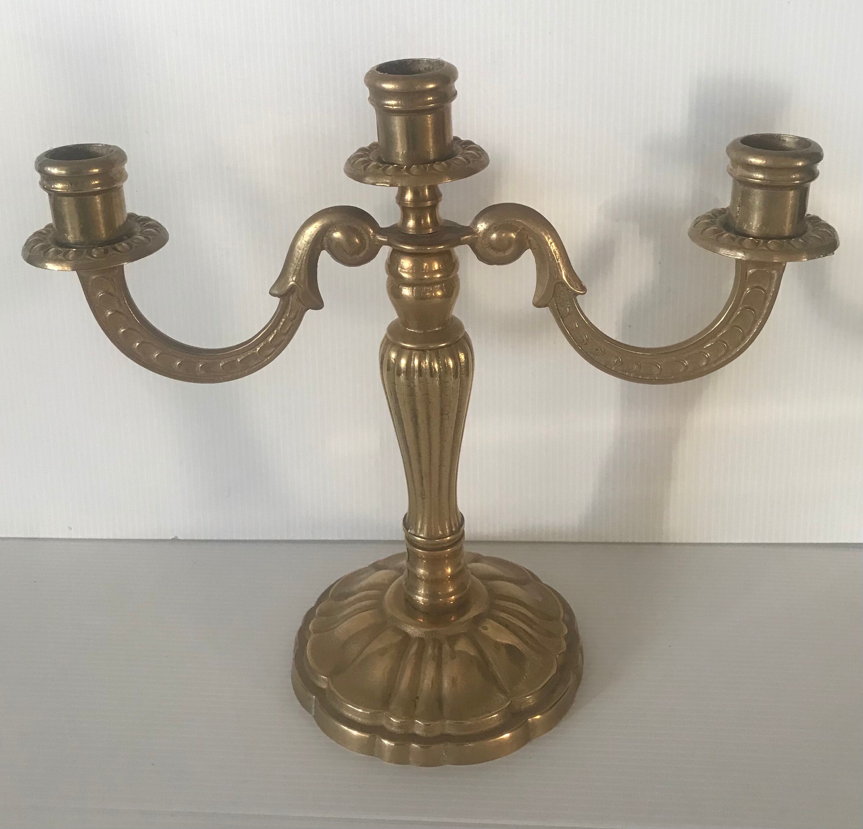 Solid brass chandelier
