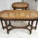 Entrance bench, louis xvi style piano bench, seat cannée