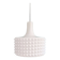 Large white opaline pendant light, design by Ivan Jakes, 1960s.