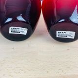 2 Scandinavian vases blown glass model Salong by Johanna Jelinek for Ikea