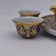 Miniature tea service in Benjarong style – Hand-painted porcelain