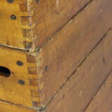 Leather gym box, bench 1930s