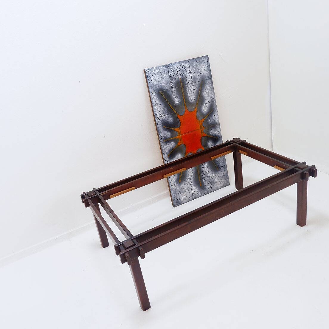 Vintage Ceramic coffee table - 1960s