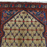 Authentic Persian rug from the mid-20th century size 119x196 cm