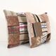 Set of 2 vintage kilim cushion covers 46x46 cm