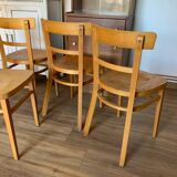 Set of 5 bistro chairs
