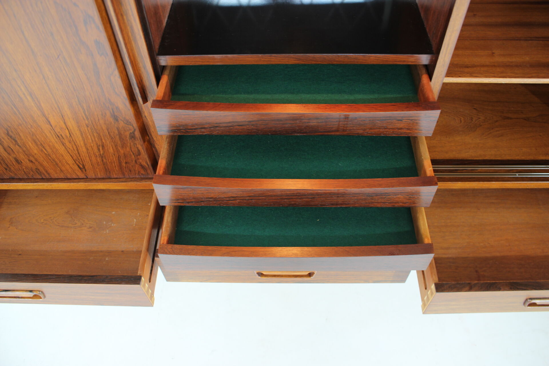 1960s palisander highboard, denmark