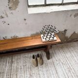 Walnut bench 1900 175cm