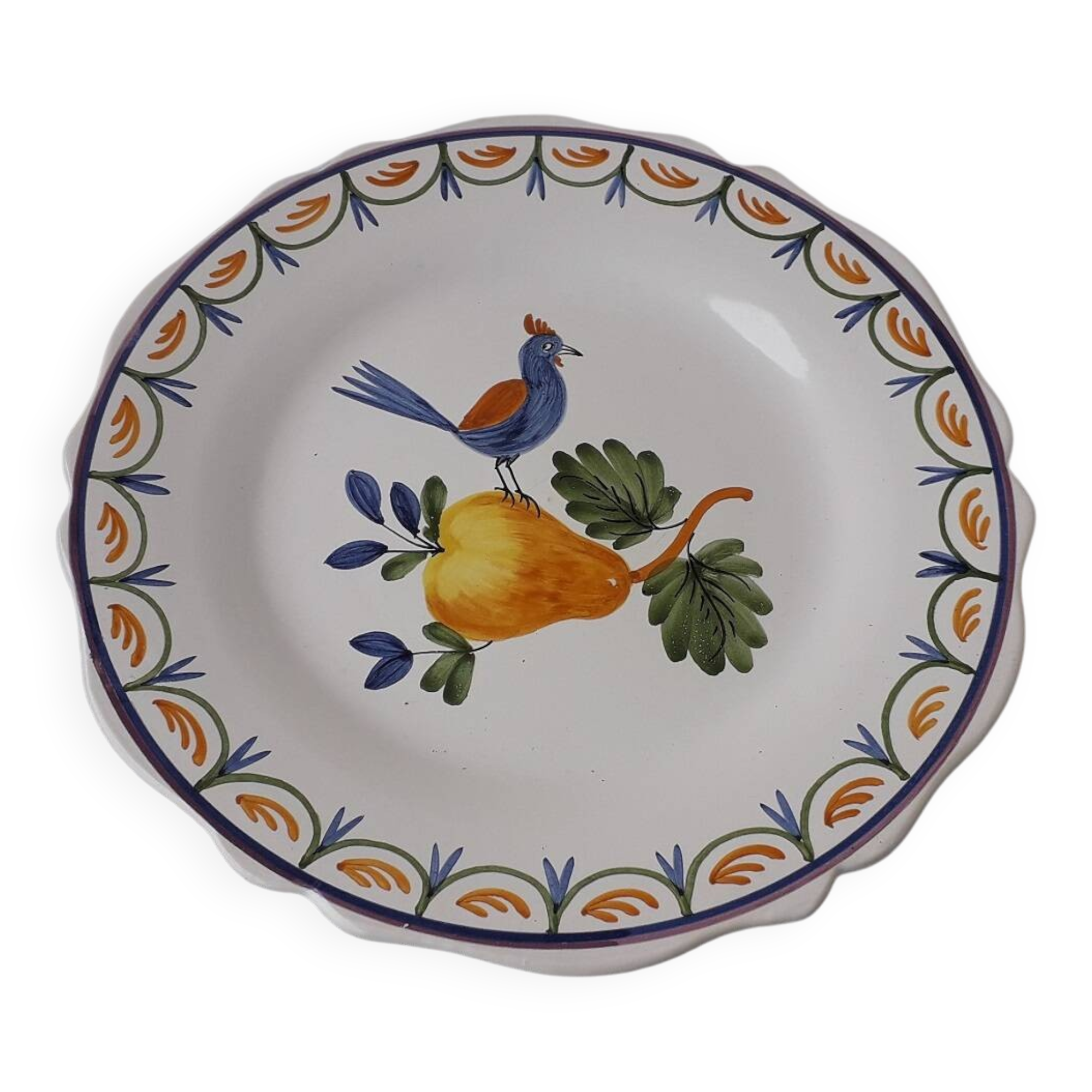 Earthenware plate