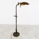 Vintage brass leaf floor lamp 1970s