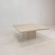 Italian Travertine Coffee Table, 1980's