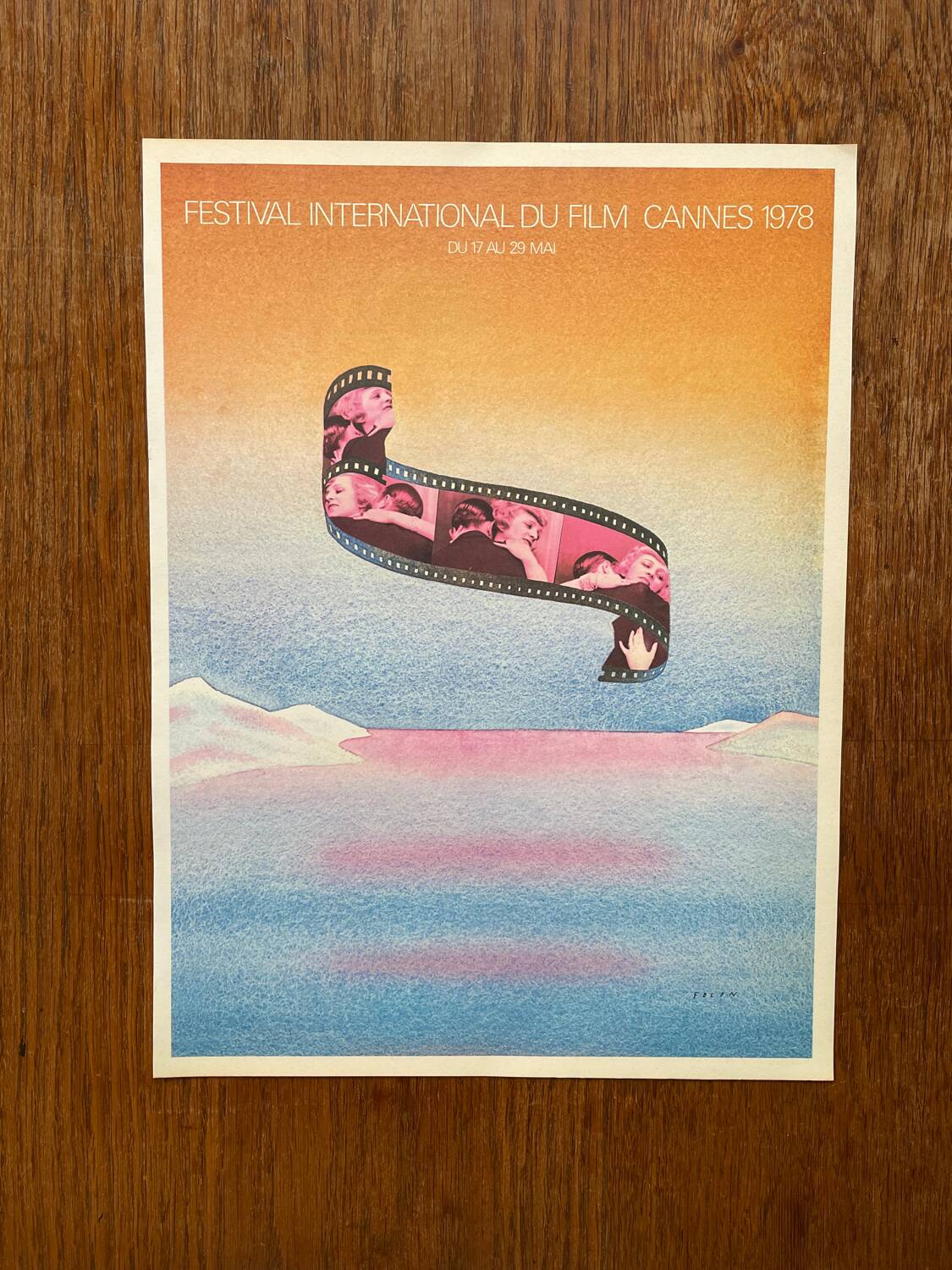 Folon poster - Cannes Film Festival 1978