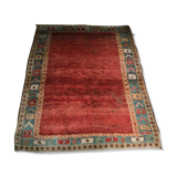 Tapis en laine a motif xx siècle