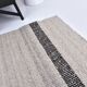 Tapis kilim beige noir, tapis kilim turc, tapis kilim en laine fait main