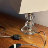 Glass foot lamp