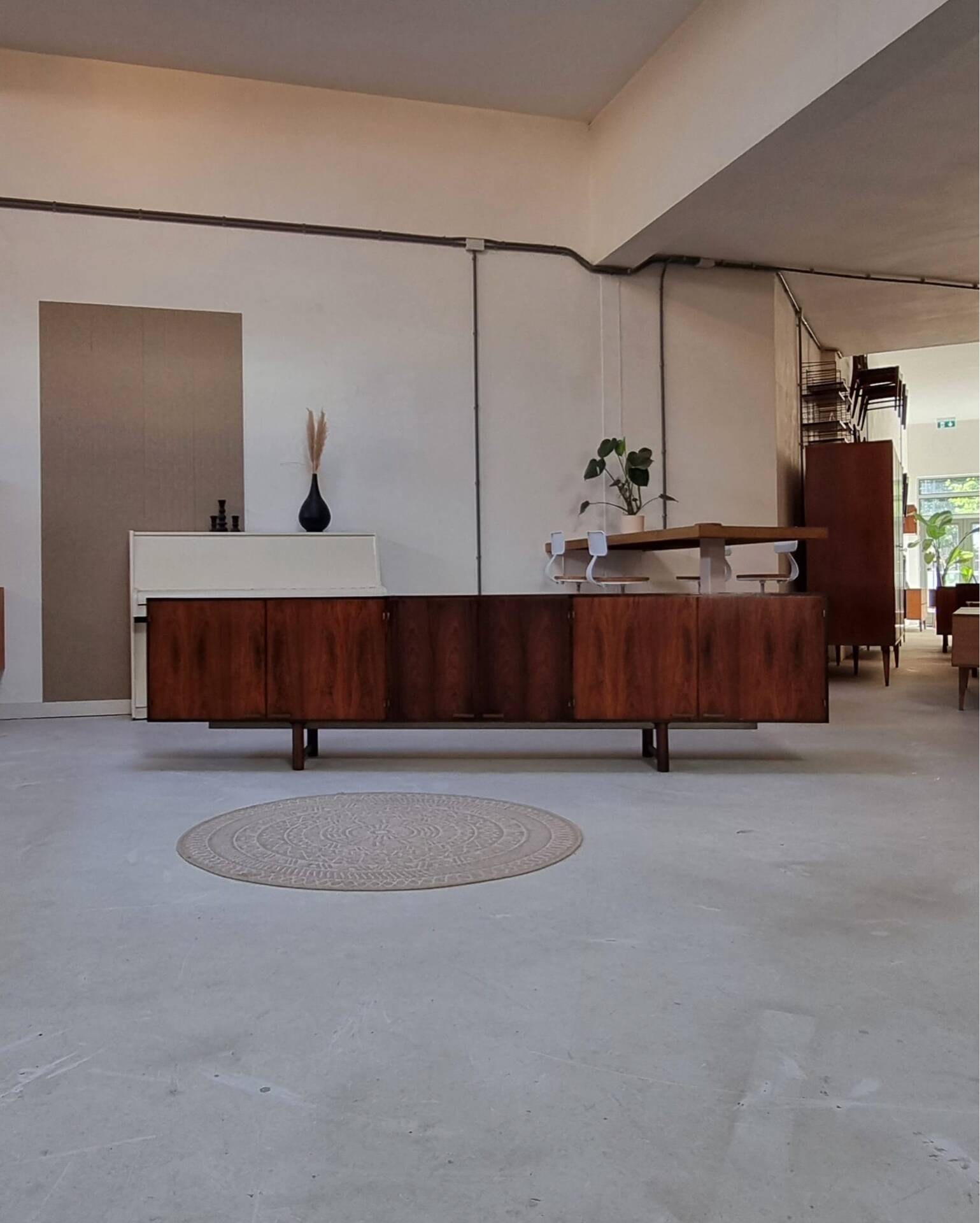 Mid-century enfilade