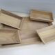 Plateaux en bois naturel -set de 4