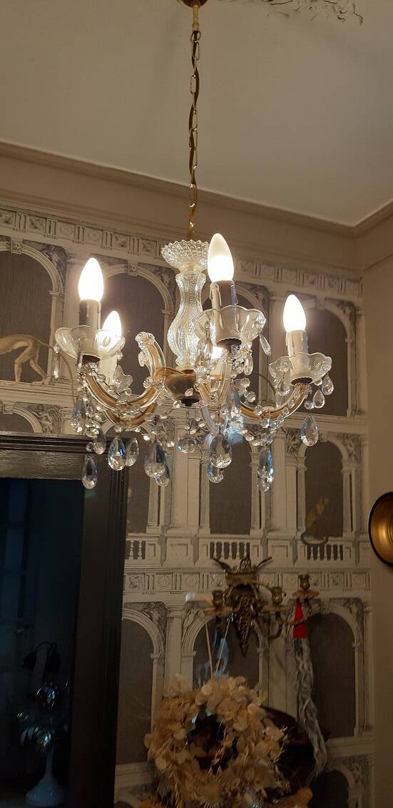 Lustre verre de venise