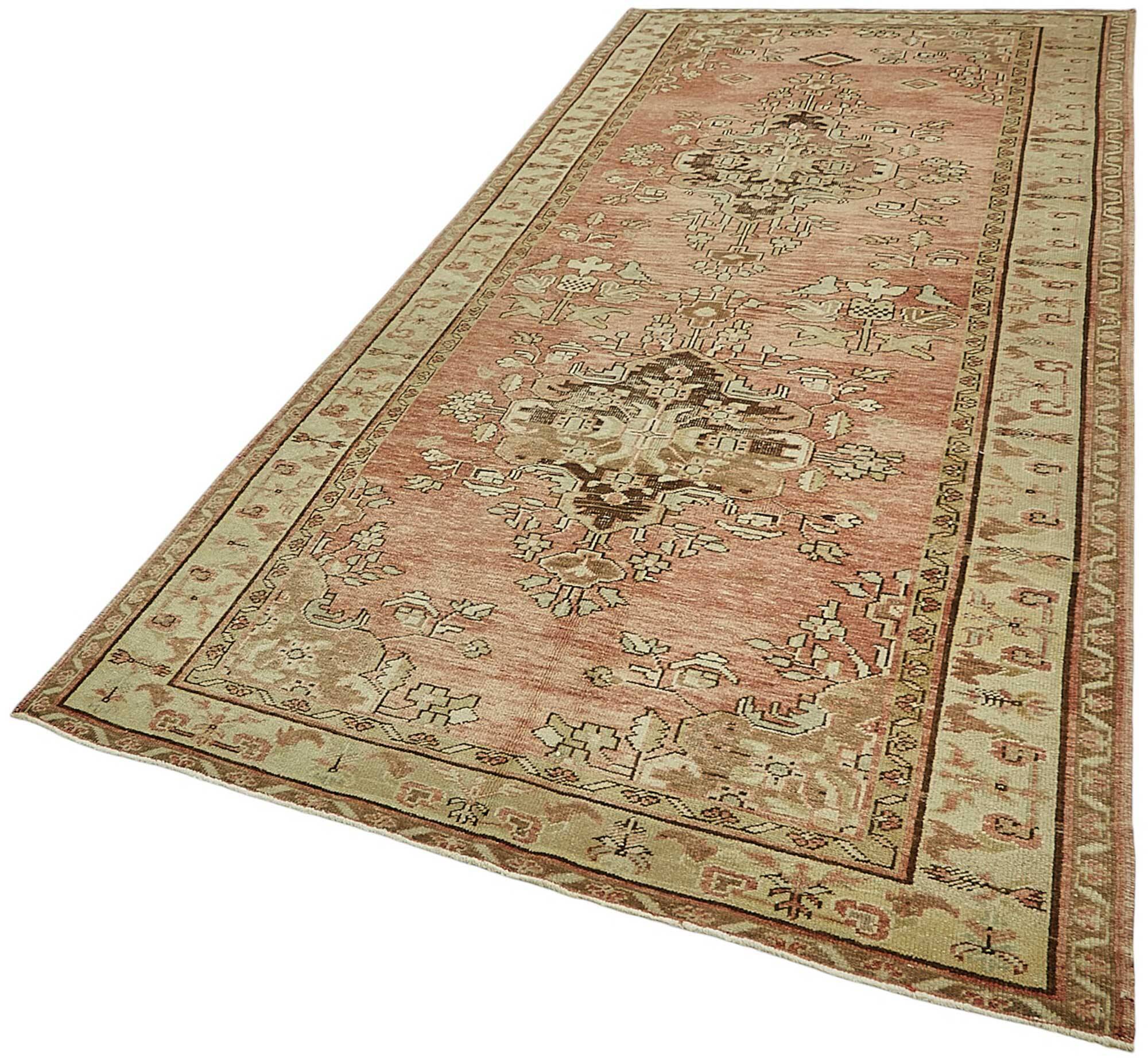 Turkish Vintage Anatolian Rug 150 cm x 334 cm