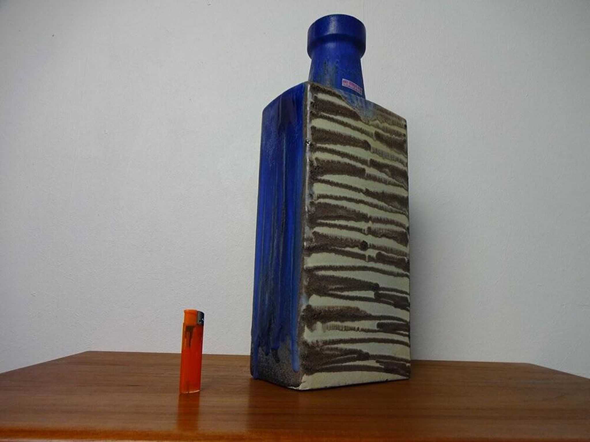 Large 281-49 Lava Ceramic Vase from Scheurich, 1970s
