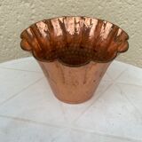 Copper pot cover Lecellier Villedieu vintage