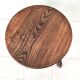 Solid wood milking stool