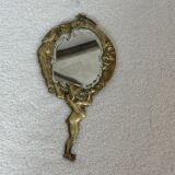 Napoleon III hand mirror in bronze