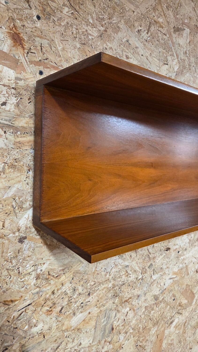 "Teak shelf Wilhelm Renz 1970"