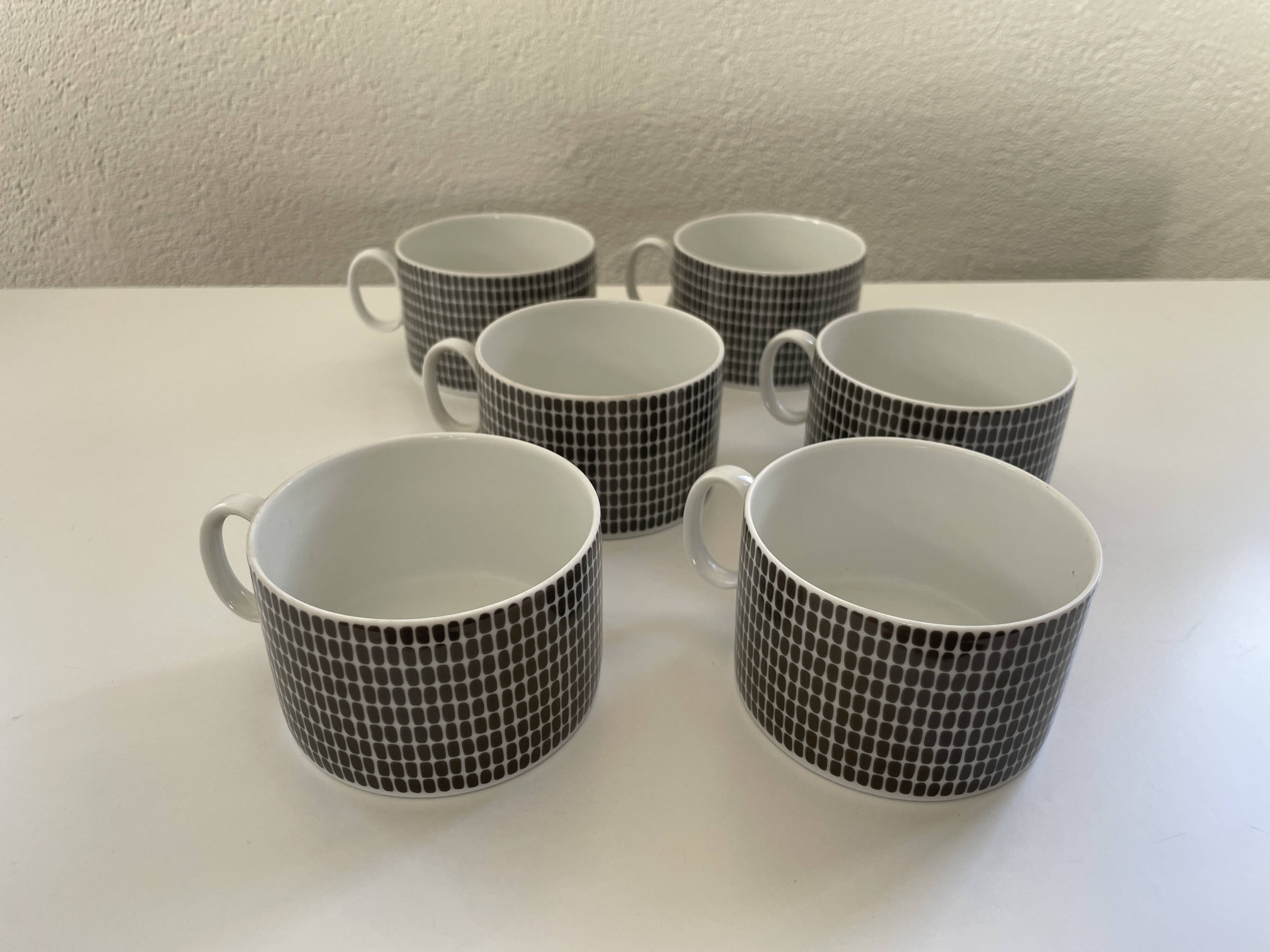 Medaillon Onyx tea set by Theo Baumann and Richard Scharrer for Thomas