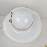 Table Lamp with Brass and Murano Glass, Italy 1970's