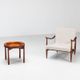 Table tray sculpturale Jens Quistgaard en teck Danemark 1960