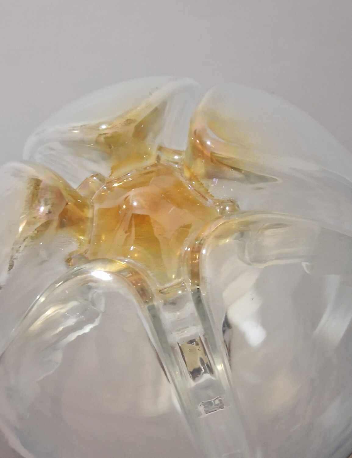 Mazzega suspension lamp from murano reelectrified