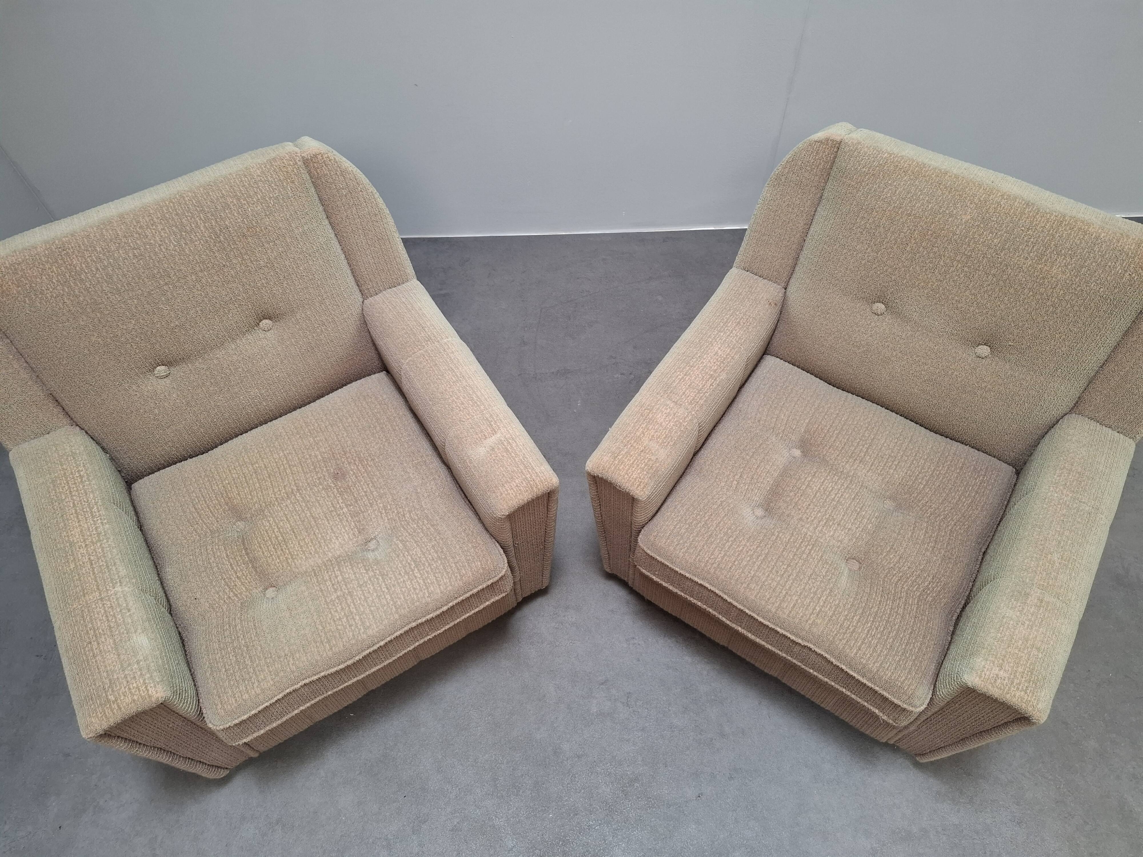 Paire de fauteuils lounge Wiberg Mid-Century Modern par UP Závody Rousínov