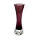 Ingrid Glashütte "Lord Nelson" burgundy vase, Germany 1960s