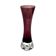 Ingrid Glashütte "Lord Nelson" burgundy vase, Germany 1960s