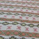 Traditional handmade margoum carpet