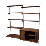 Kai Kristiansen rosewood modular shelf system, Denmark 1960s