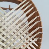 1960s wooden table lamp