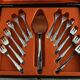 Jean Couzon 13-piece stainless steel dessert cutlery box/case