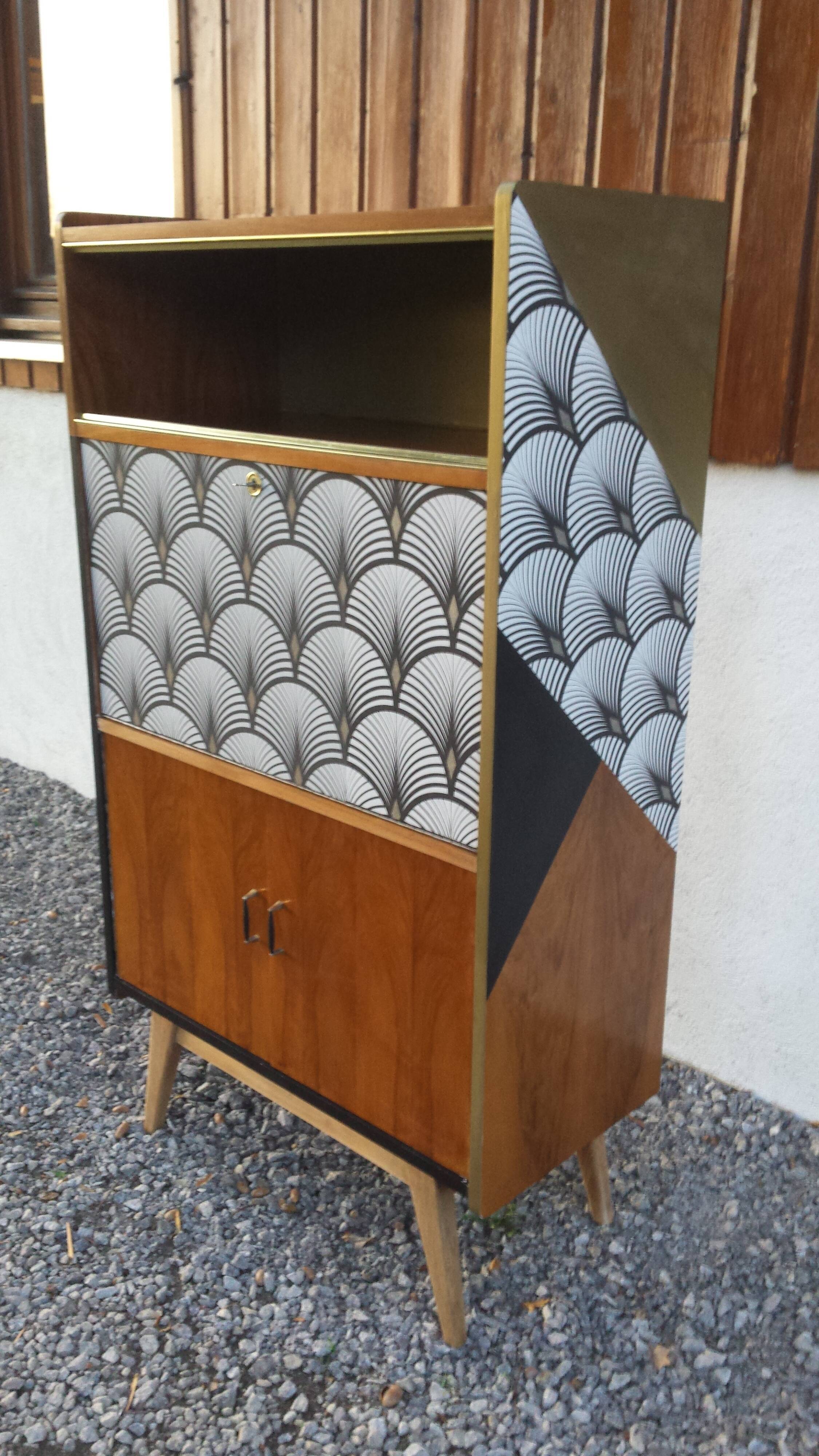 buffet Mado honey color, golden oak