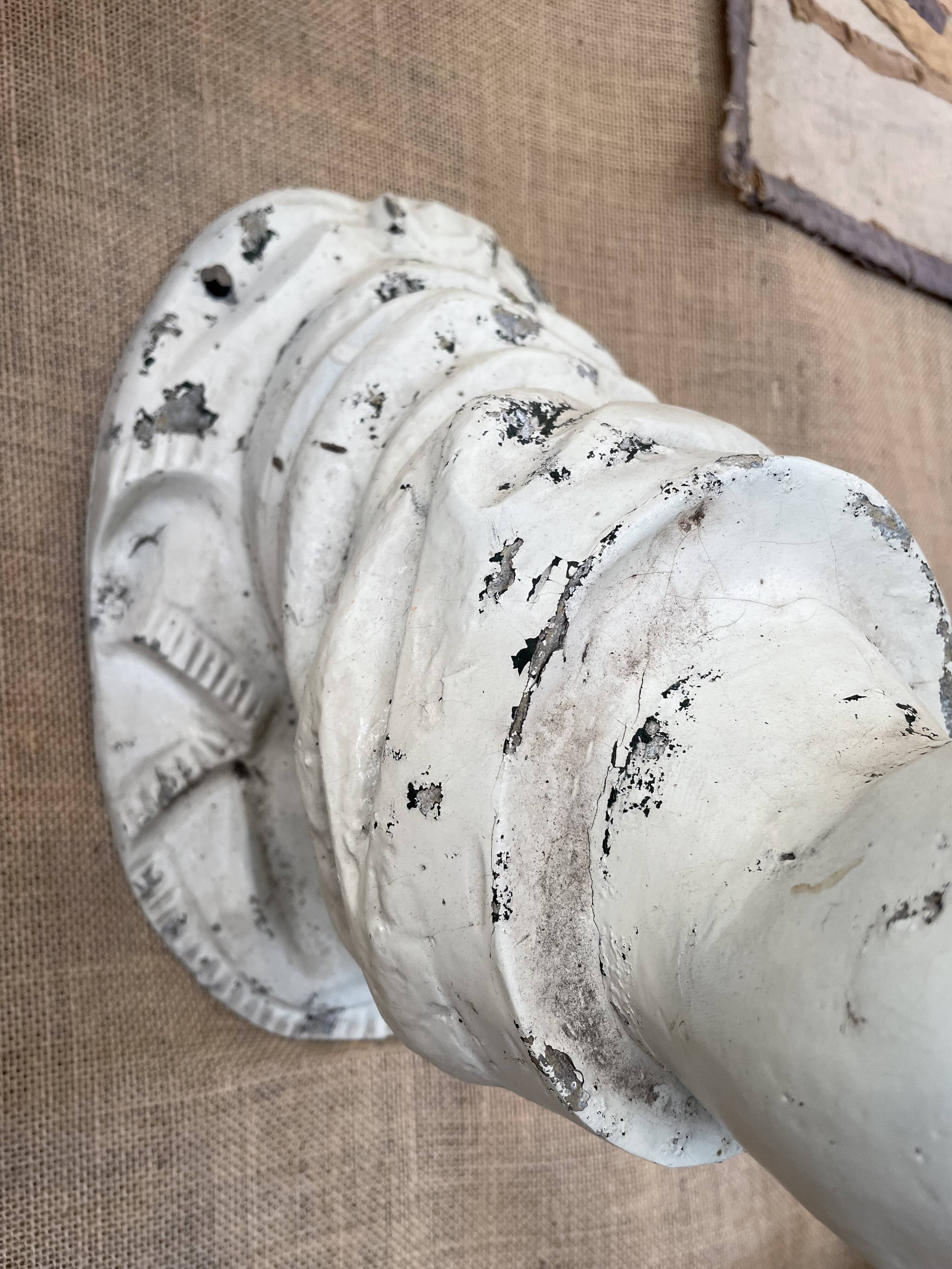 Pair of cast aluminum light arms