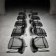 Ensemble de 8 chaises Penelope par Charles Pollock pour Castelli, 1980
