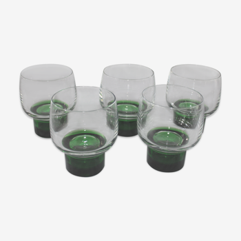 5 Luminarc Vintage wine glasses