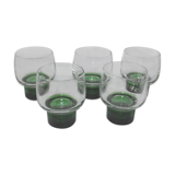 5 Luminarc Vintage wine glasses