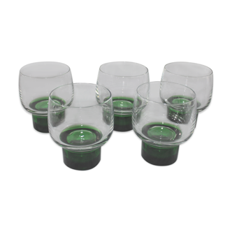 5 Luminarc Vintage wine glasses