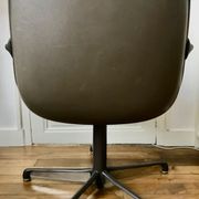 Fauteuils de bureau vintage orange pour Comforto 1980