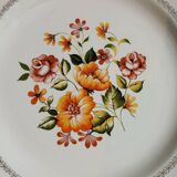 2 antique "Capri" plates
