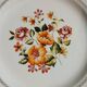 2 antique "Capri" plates
