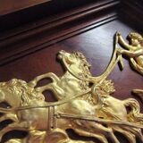 Acajou Library of Cuba Scd Empire decorated with 50 gilded bronzes