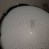 Pair vintage murano mushroom table lamps
